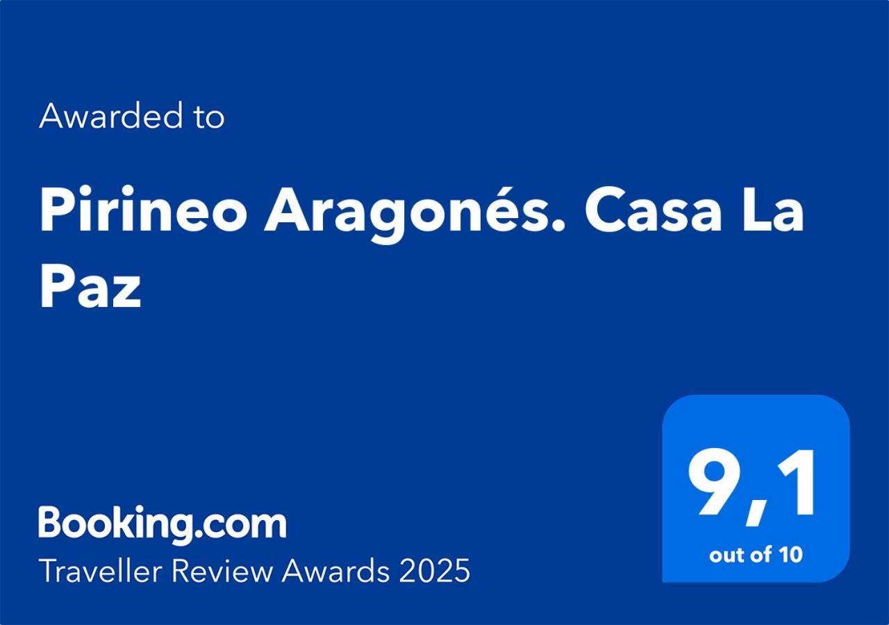Pirineo Aragones. Casa La Paz Villa Sabinanigo Luaran gambar